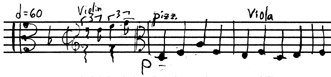 Bourr&eacute;e Viola Sample