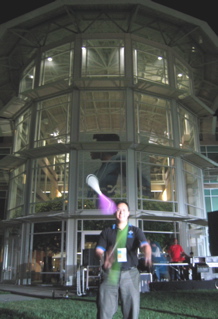 Dean Juggling Apple HQ